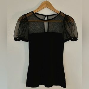 CLOSING SALE! 
EXPRESS | Black Sheer Blouse